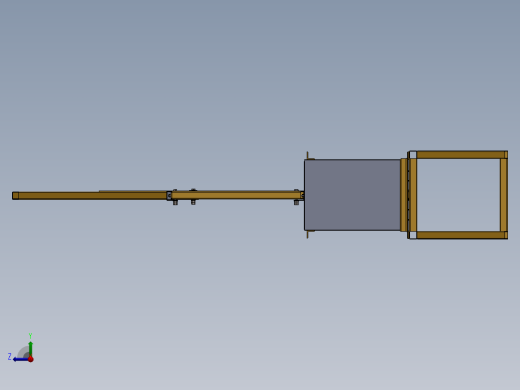 壁挂式椰子压砖机-V1右视缩略图