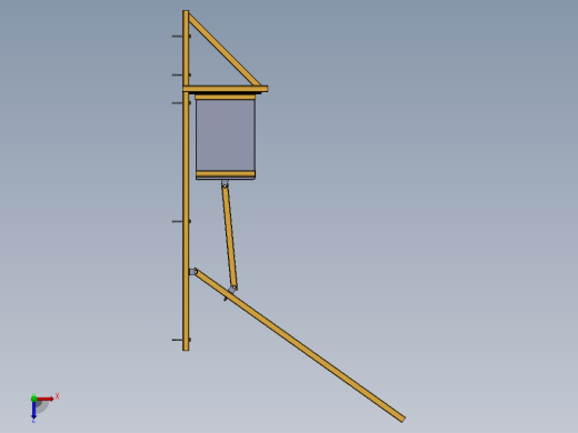 壁挂式椰子压砖机-V1俯视缩略图