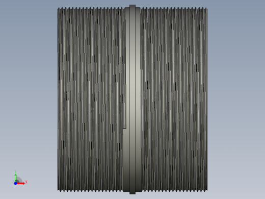 螺纹管对丝-圆边等径 DN100前视缩略图