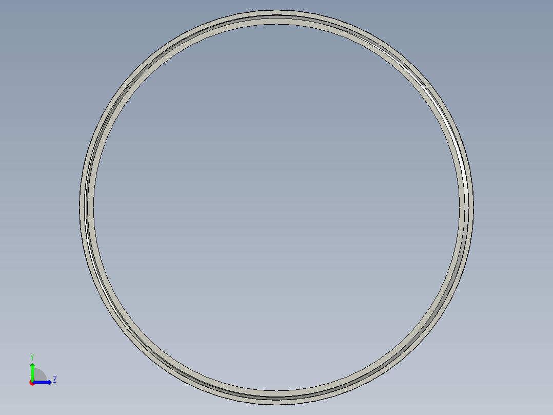 螺纹管对丝-圆边等径 DN100左视图