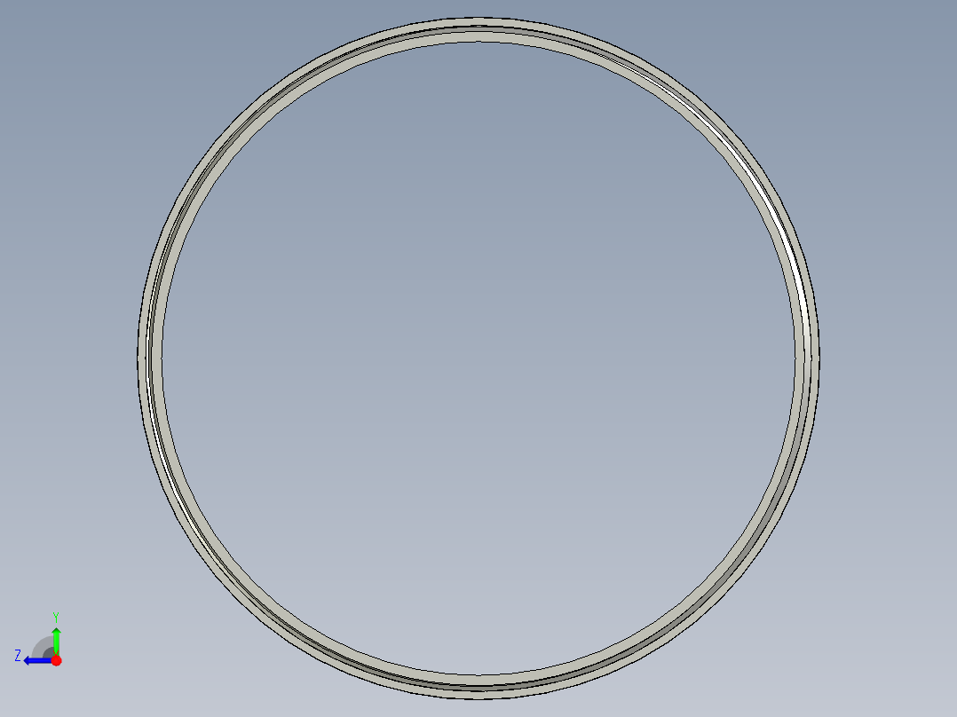 螺纹管对丝-圆边等径 DN100右视图