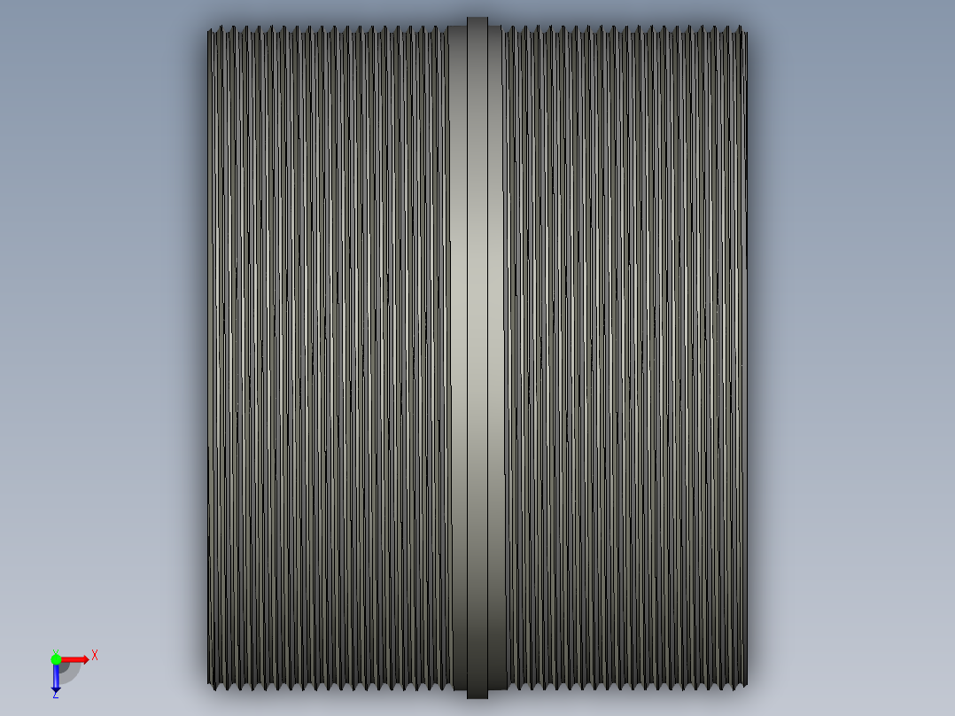 螺纹管对丝-圆边等径 DN100俯视图