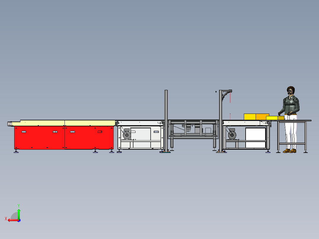 供包台一体化设备  sw21后视图