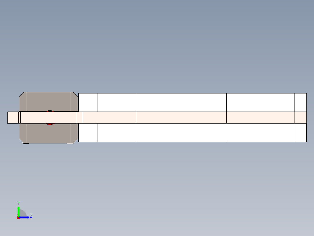 gb22手枪 6.8口径完整修复版本 含工程文件图左视图