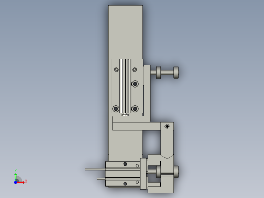 大铝件切膜装置前视缩略图