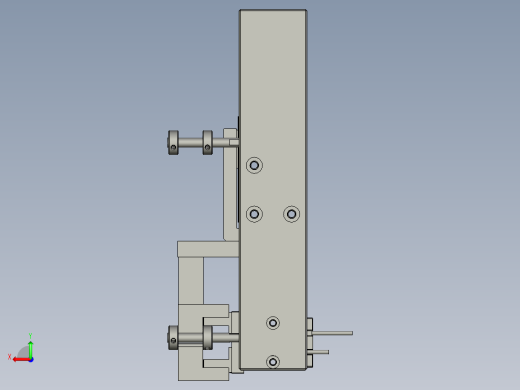 大铝件切膜装置后视缩略图