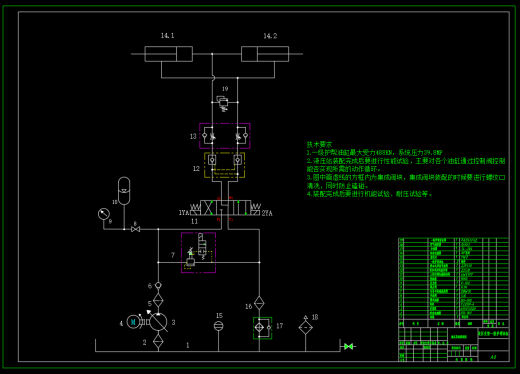 ZY10000-26-55D 液压支架（一级互帮双向锁）（CAD+说明书）缩略图