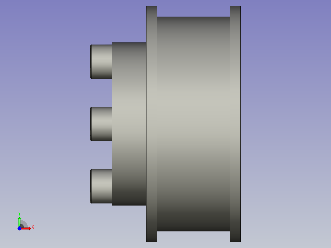 同步皮帶輪MISUMI-ttla32t5150-e-17-bmc前视图