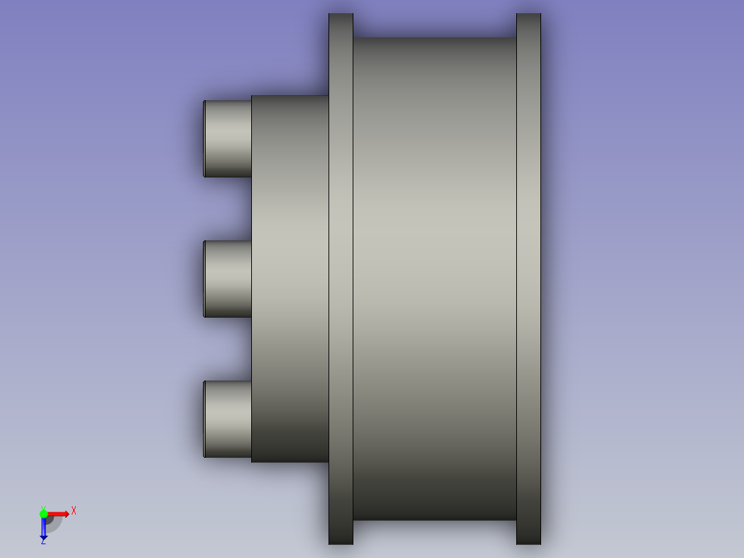 同步皮帶輪MISUMI-ttla32t5150-e-17-bmc俯视图