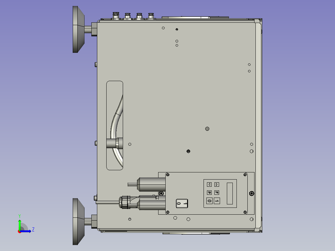 螺栓专用分拣装置左视图