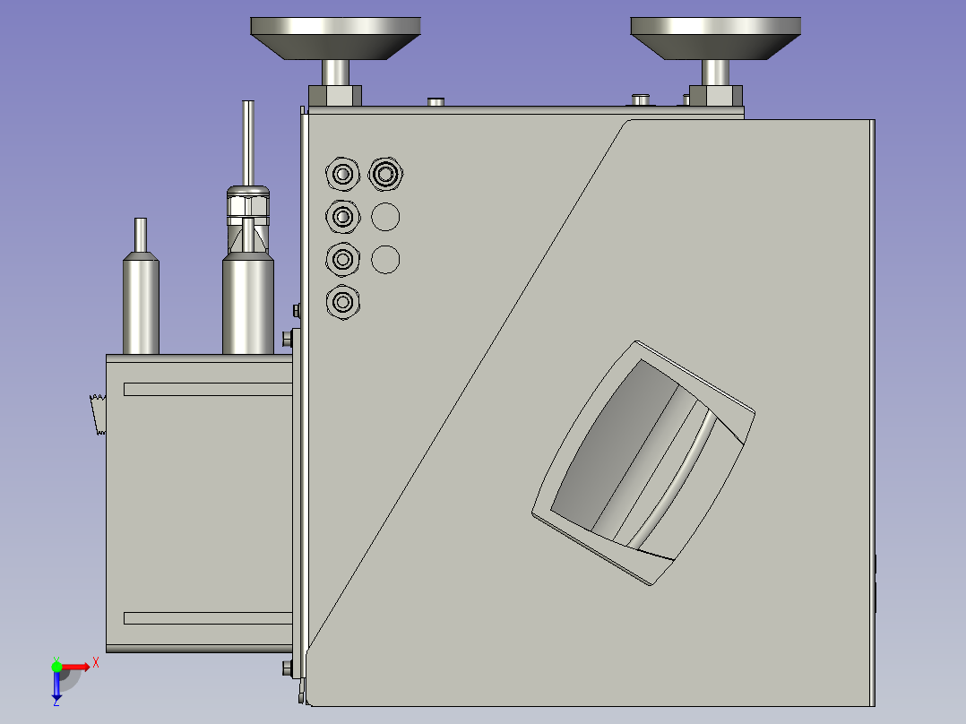 螺栓专用分拣装置俯视图
