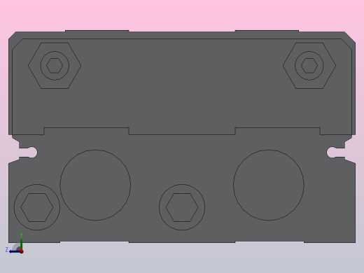 精确气动滑台(循环式直线导轨)HMXF20[HMXW20-150]右视缩略图