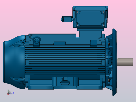 WEG电机355AB左视缩略图