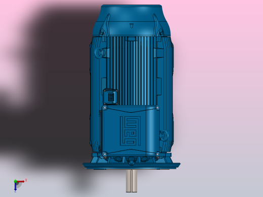 WEG电机355AB俯视缩略图