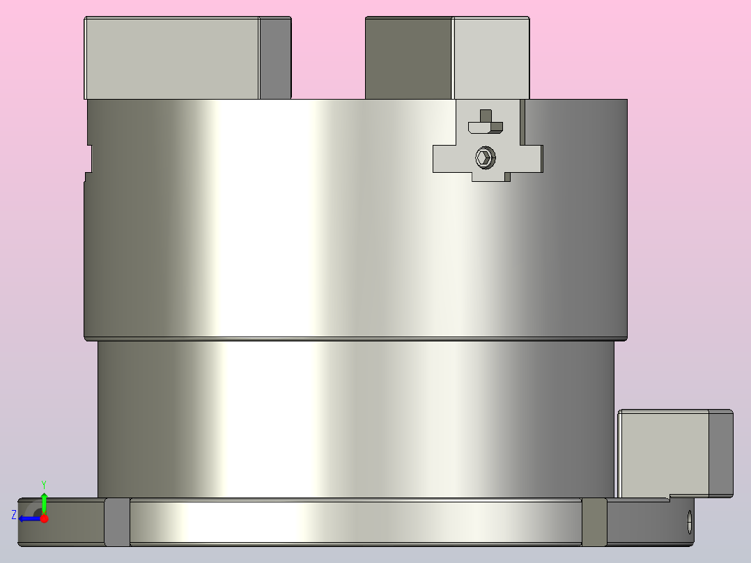 VH中空立式夹头[VH-208]右视图