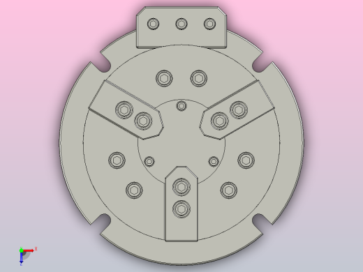 VH中空立式夹头[VH-208]俯视缩略图