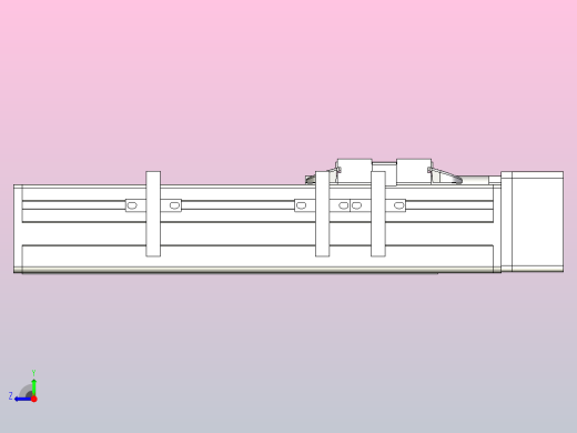 MTH5M标准螺杆滑台[MTH5M-L#-100-BL-P10-C3]右视缩略图