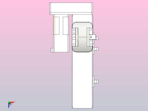 MTH5M标准螺杆滑台[MTH5M-L#-100-BL-P10-C3]俯视缩略图