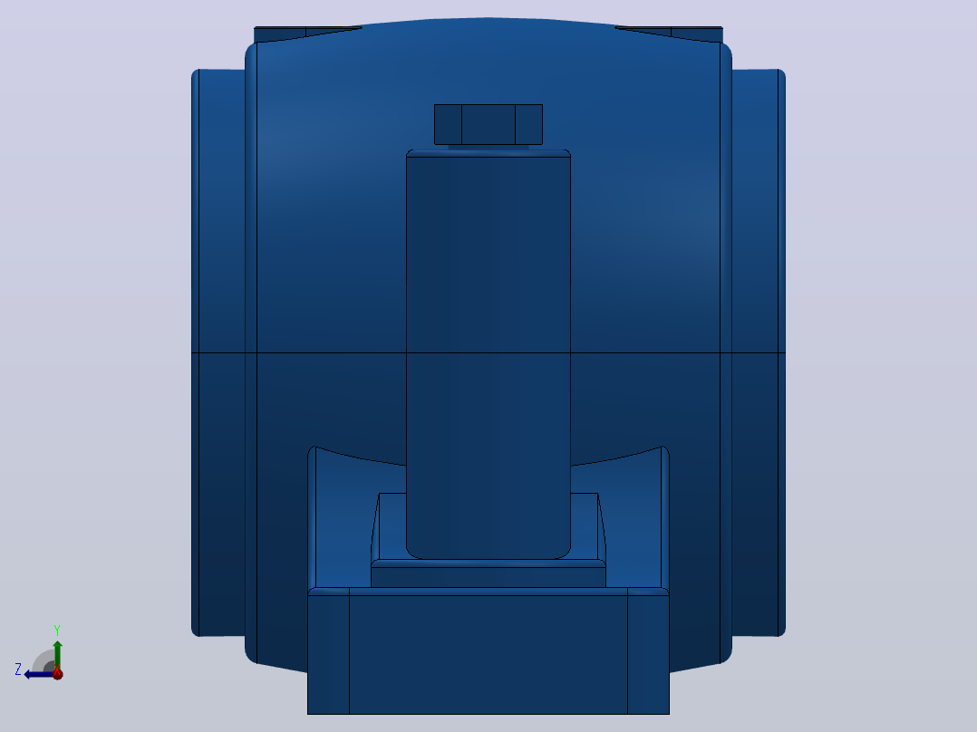 SN600系列[SN610-SSN610]轴承右视图