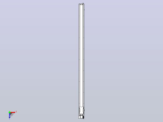 SCM14-2750-LD滚珠花健、支撑座、滚珠丝杠、交叉导轨、直线模组俯视缩略图