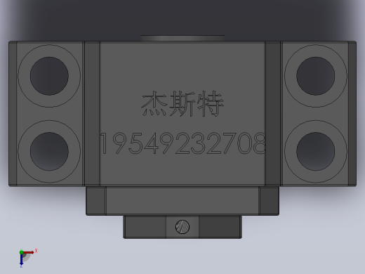 BK丝杆支撑座[BK12]俯视缩略图