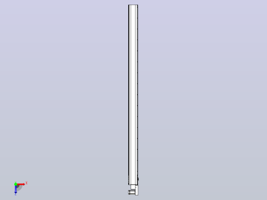 皮带直线轴半封闭可选导轨TPA-HNB-175D-140-L3000-MR-C-P75-N3俯视缩略图
