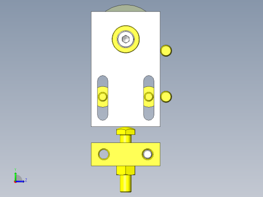同步传送带用张力装置左视缩略图