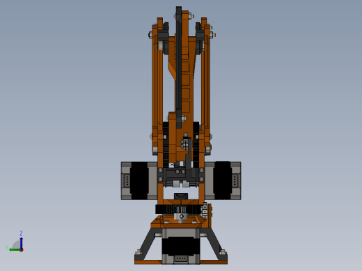 Robot Arm - Community Version CAD后视缩略图