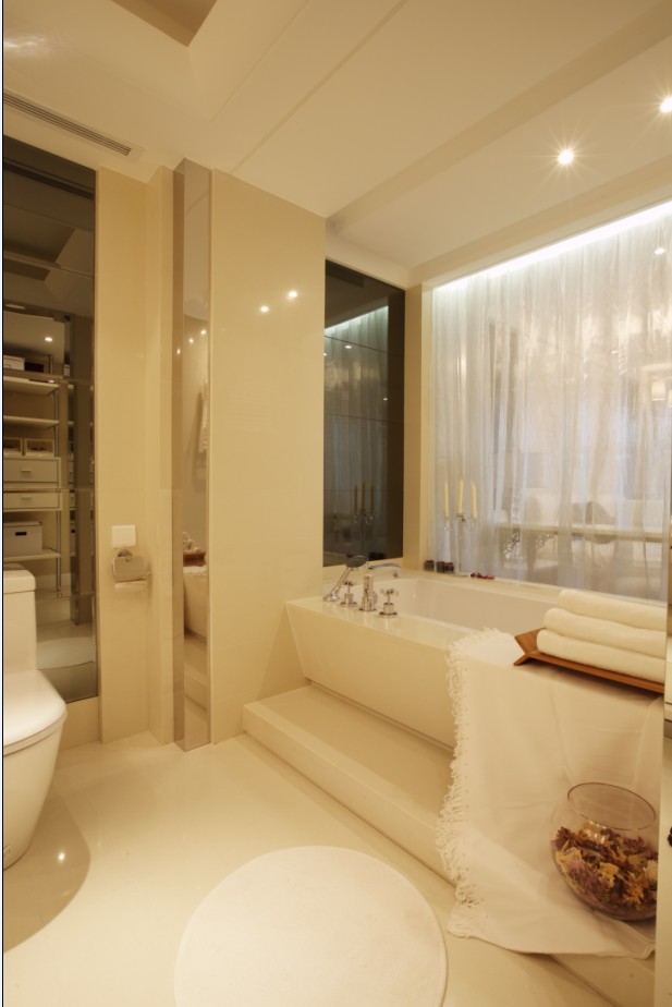 三室两厅一厨两卫125㎡简约现代风格样板房装饰施工图全套