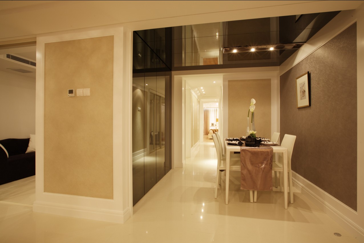 三室两厅一厨两卫125㎡简约现代风格样板房装饰施工图全套