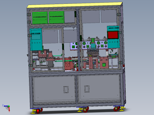 封胶与电性能测试机