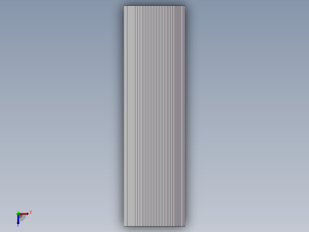 零件-列管（全部）俯视图