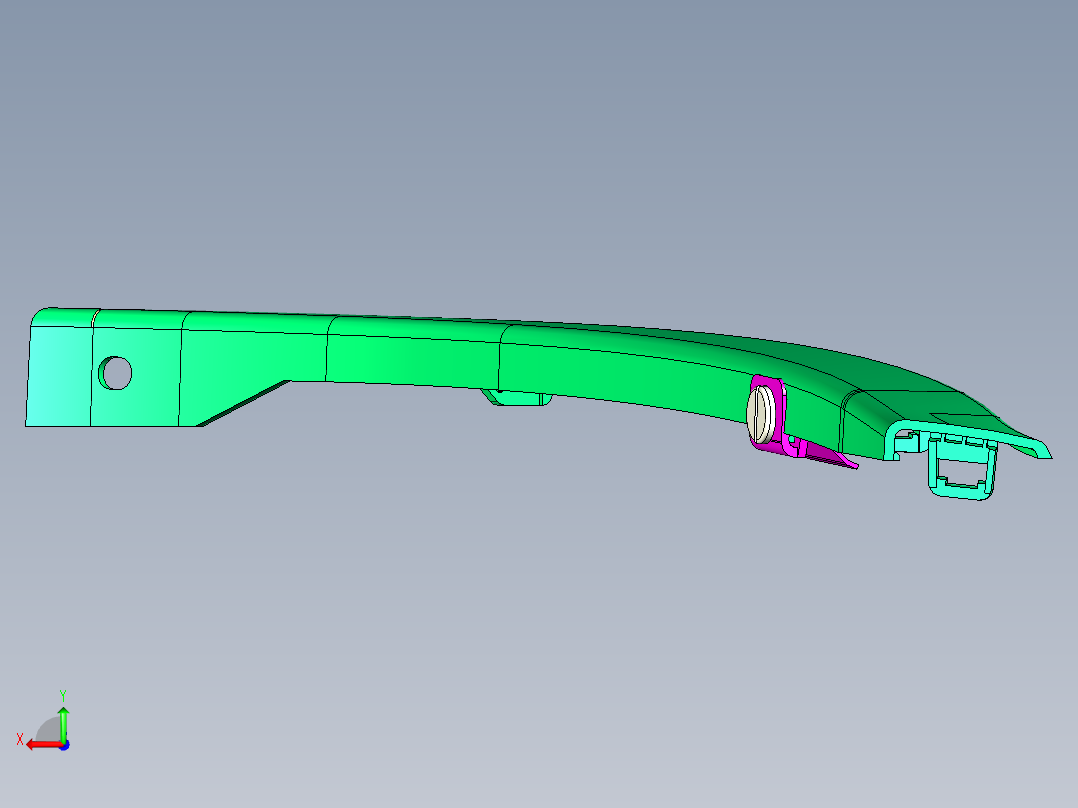 Toyota丰田Rav4汽车SUV精美模型后视图