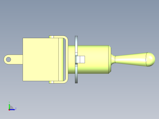 拨动开关左视缩略图