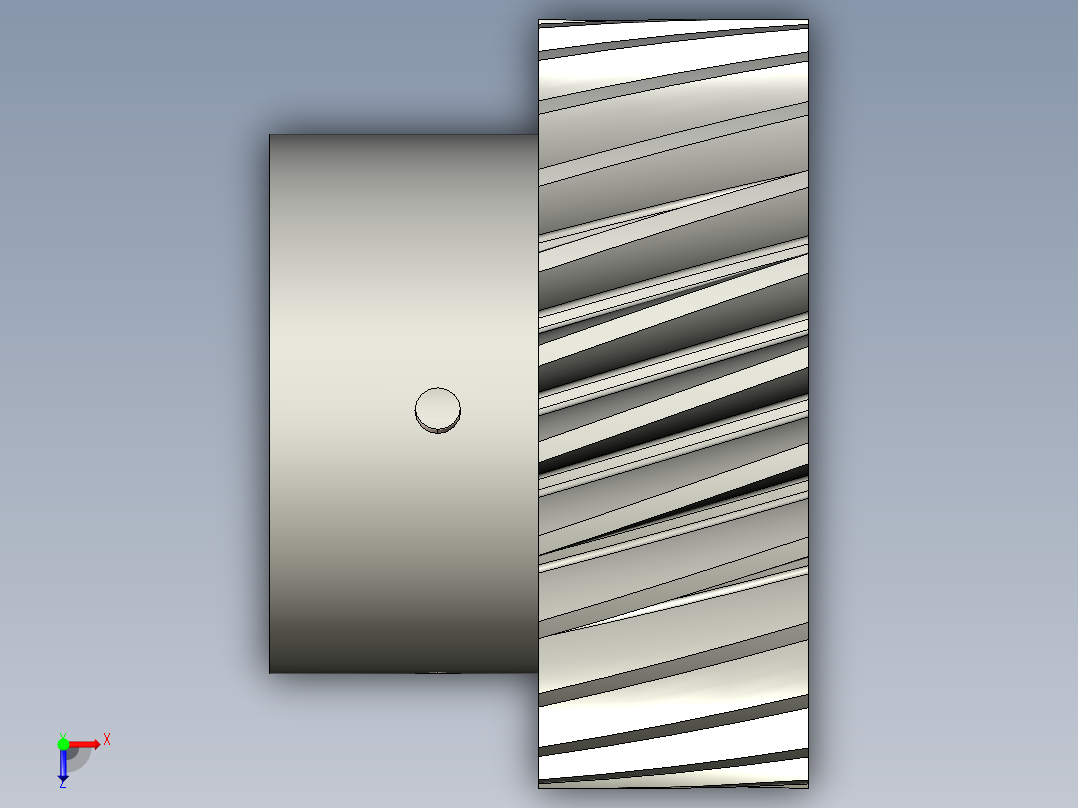 两轴桁架机械手3d图纸+装配cad 齿轮传动上下料取料机器人3d模型俯视图