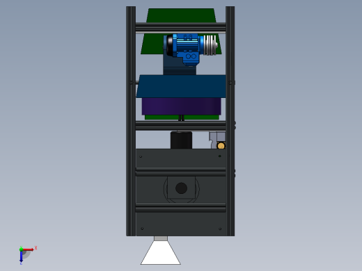 大蒜剥皮机(3)俯视缩略图