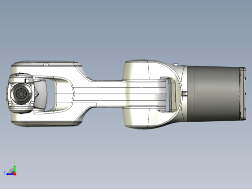 KUKA KR10_R900-2六轴工业机器人模型资料右视缩略图