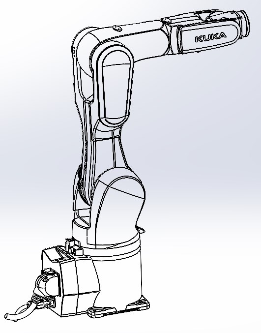 KUKA KR10_R900-2六轴工业机器人模型资料