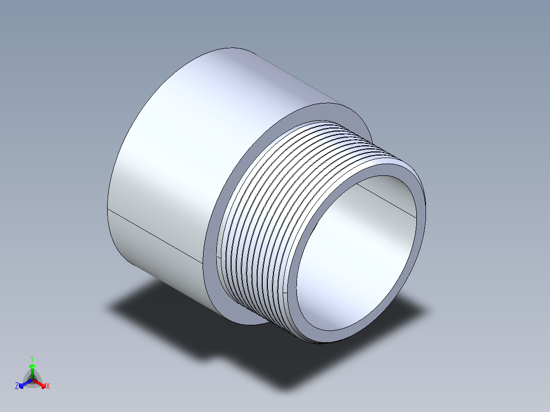 CPVC管件15-Sch80_MaleAdapter_SxMPT_9836-030 _3in主视图
