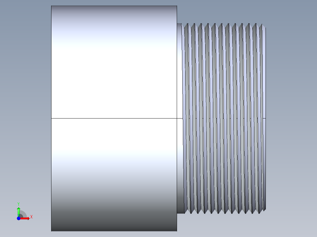 CPVC管件15-Sch80_MaleAdapter_SxMPT_9836-030 _3in前视图