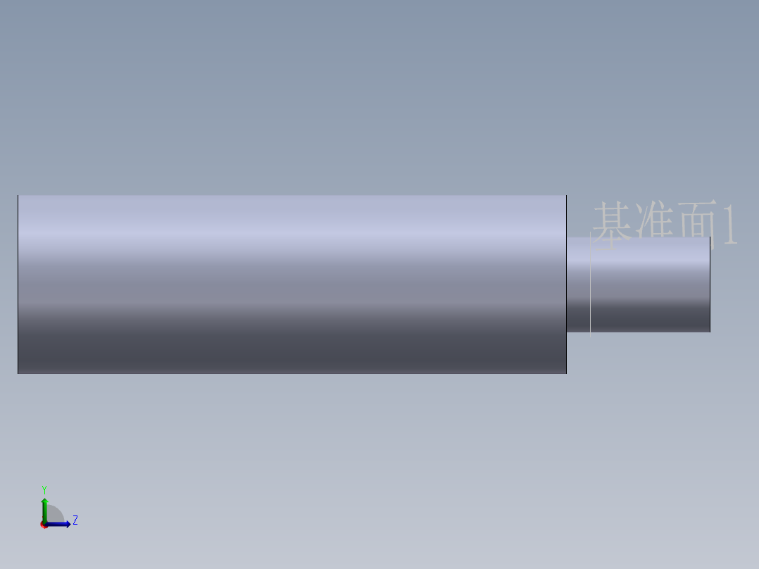 S46 链轮轴左视图