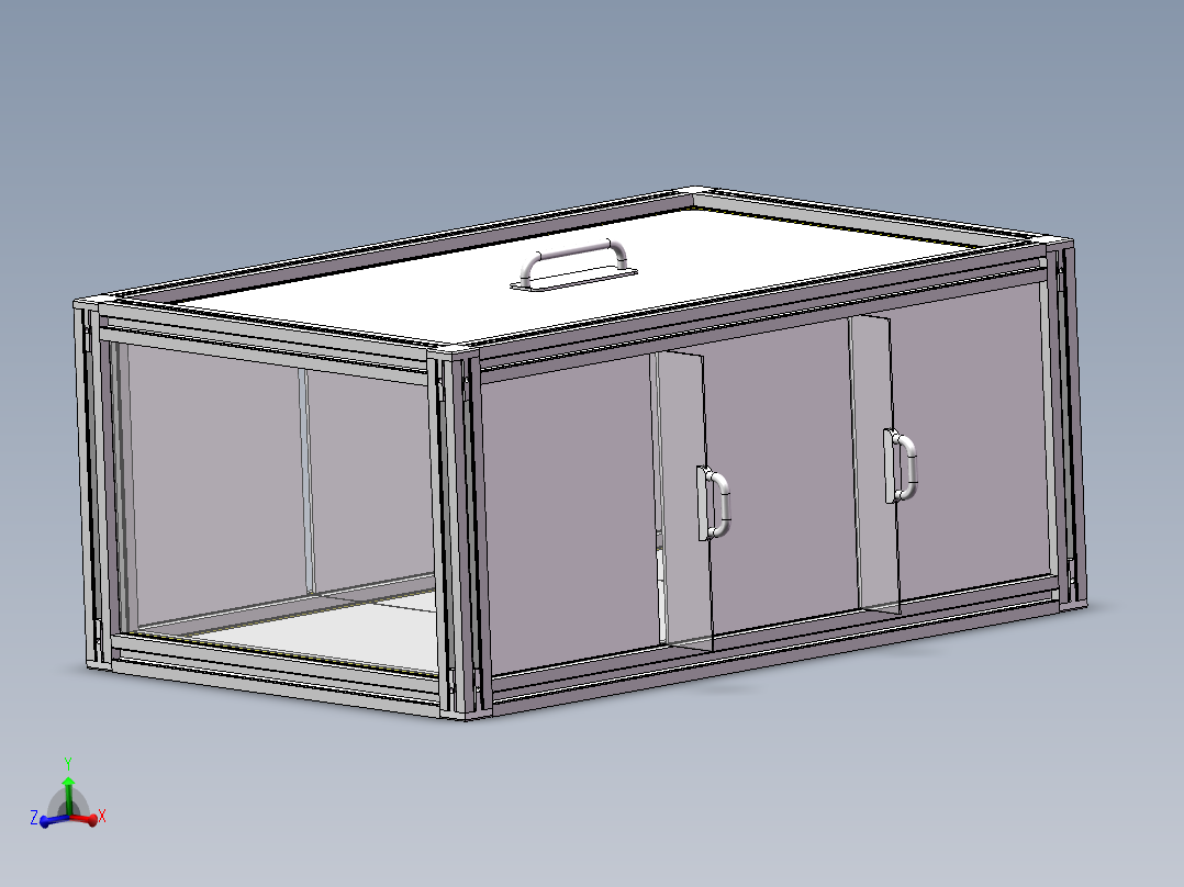 可移动立面投影盒子