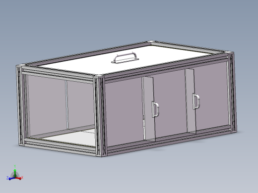 可移动立面投影盒子