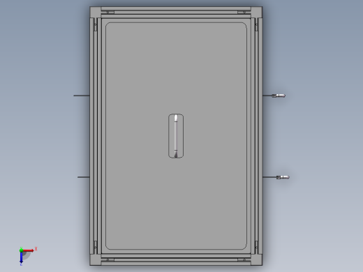 可移动立面投影盒子俯视缩略图