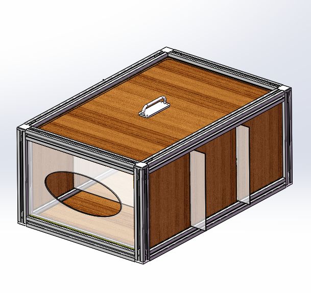 可移动立面投影盒子