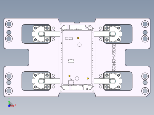 ZX551-B-笔记本CNC工装夹具三维模型CNC2-1010前视缩略图