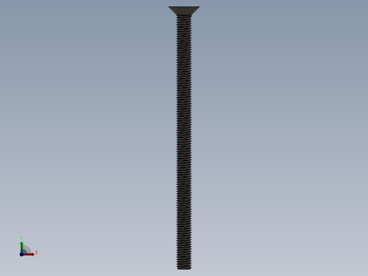 Screw_ISO_10642_M8x140_A2.SLDPRT前视缩略图