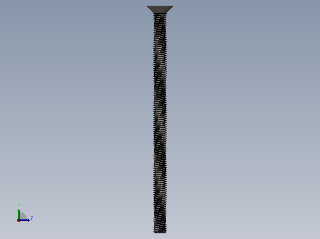 Screw_ISO_10642_M8x140_A2.SLDPRT左视图