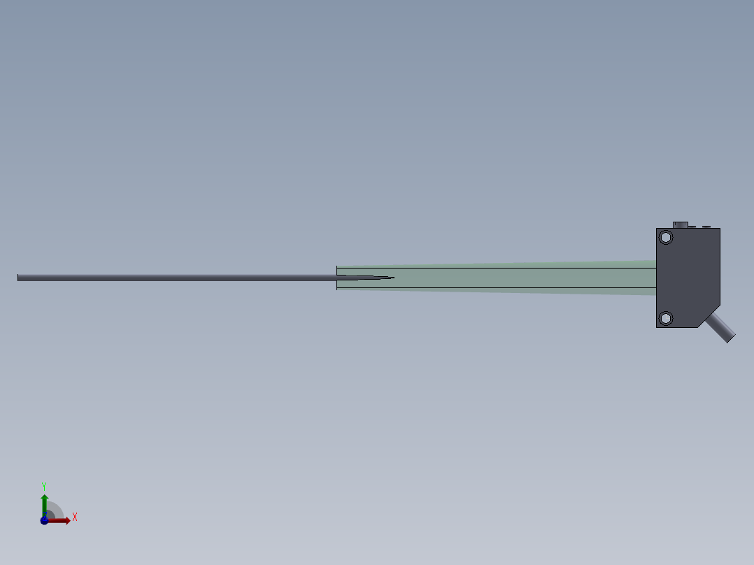 传感器E3Z-D61前视图
