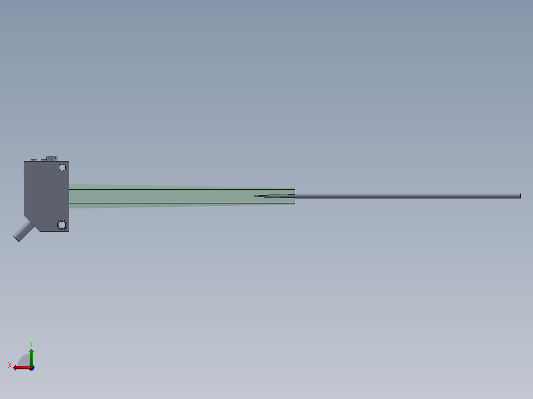 传感器E3Z-D61后视图